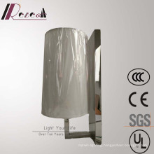Mirror Stainless Steel Bedside Wall Lamp for Hotel Project